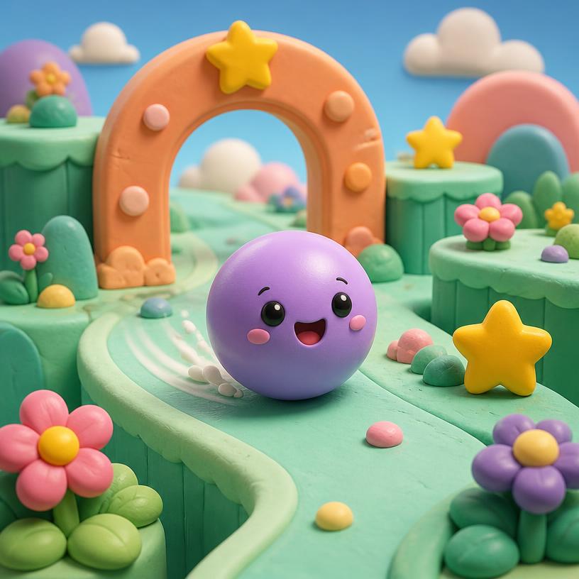 Bounce & Bloom mobile game artwork